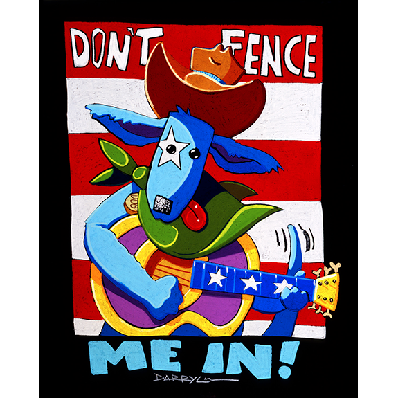 Don't Fence Me In Giclée Print